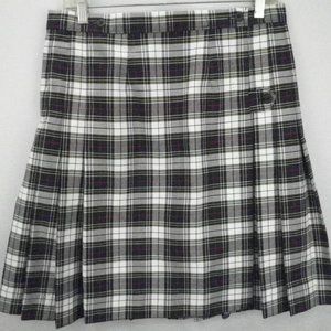 Women's Plaid High Waist Mini Skirt Size 12.5